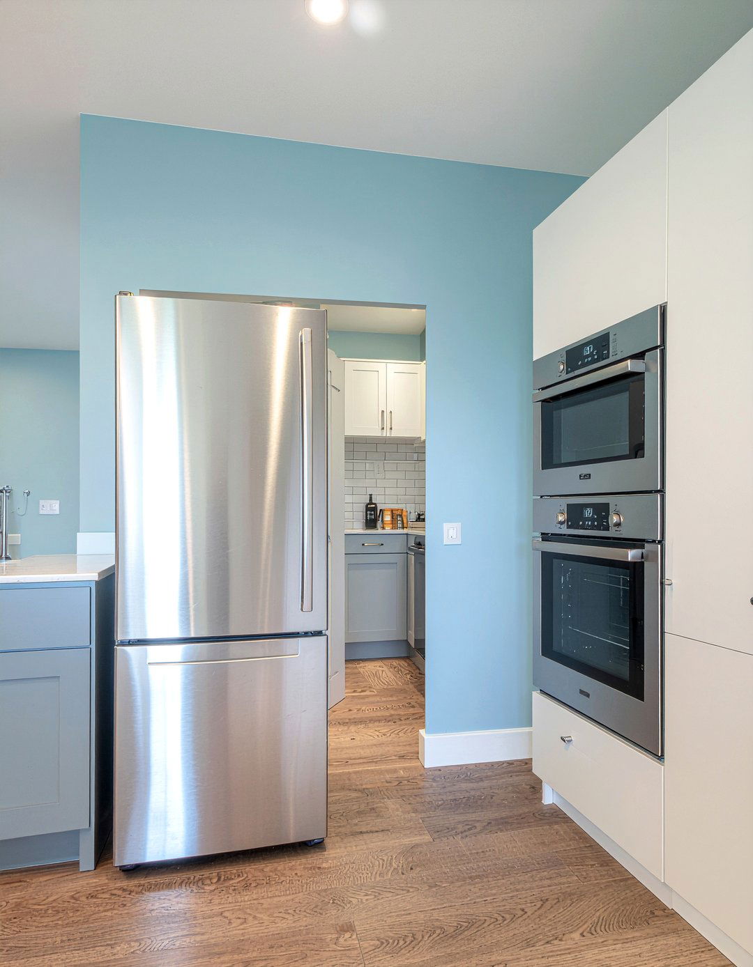 Double Wall Oven Next To Fridge - 30 double wall oven kitchen ideas