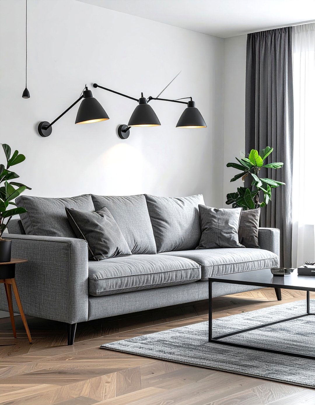 Double arm wall light - 30 wall light ideas