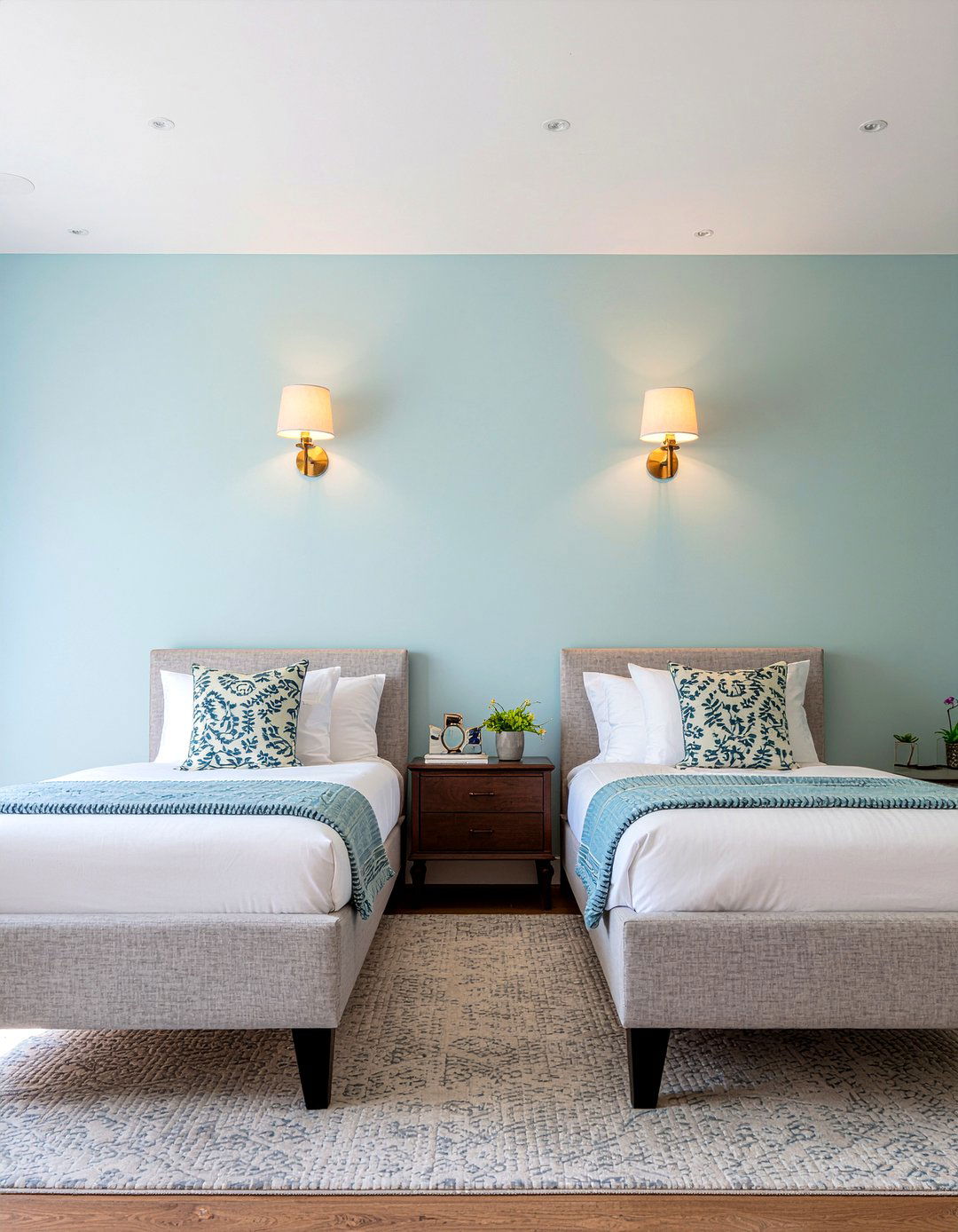 Double arm wall light - 30 bedroom wall lights