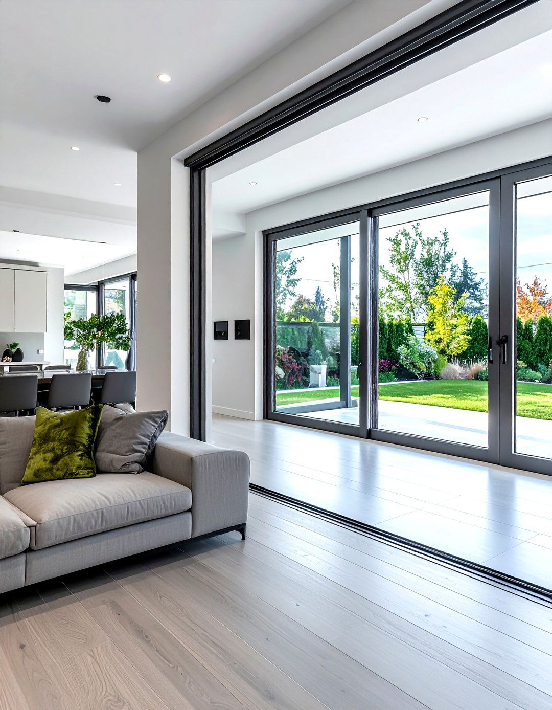 Double glazed bifold doors - 30 living room bifold doors