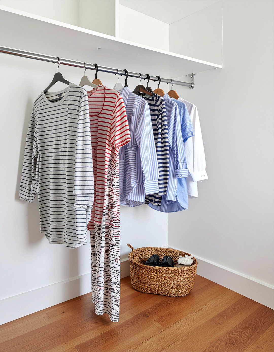 Double hang extender - 30 bedroom space saving hangers