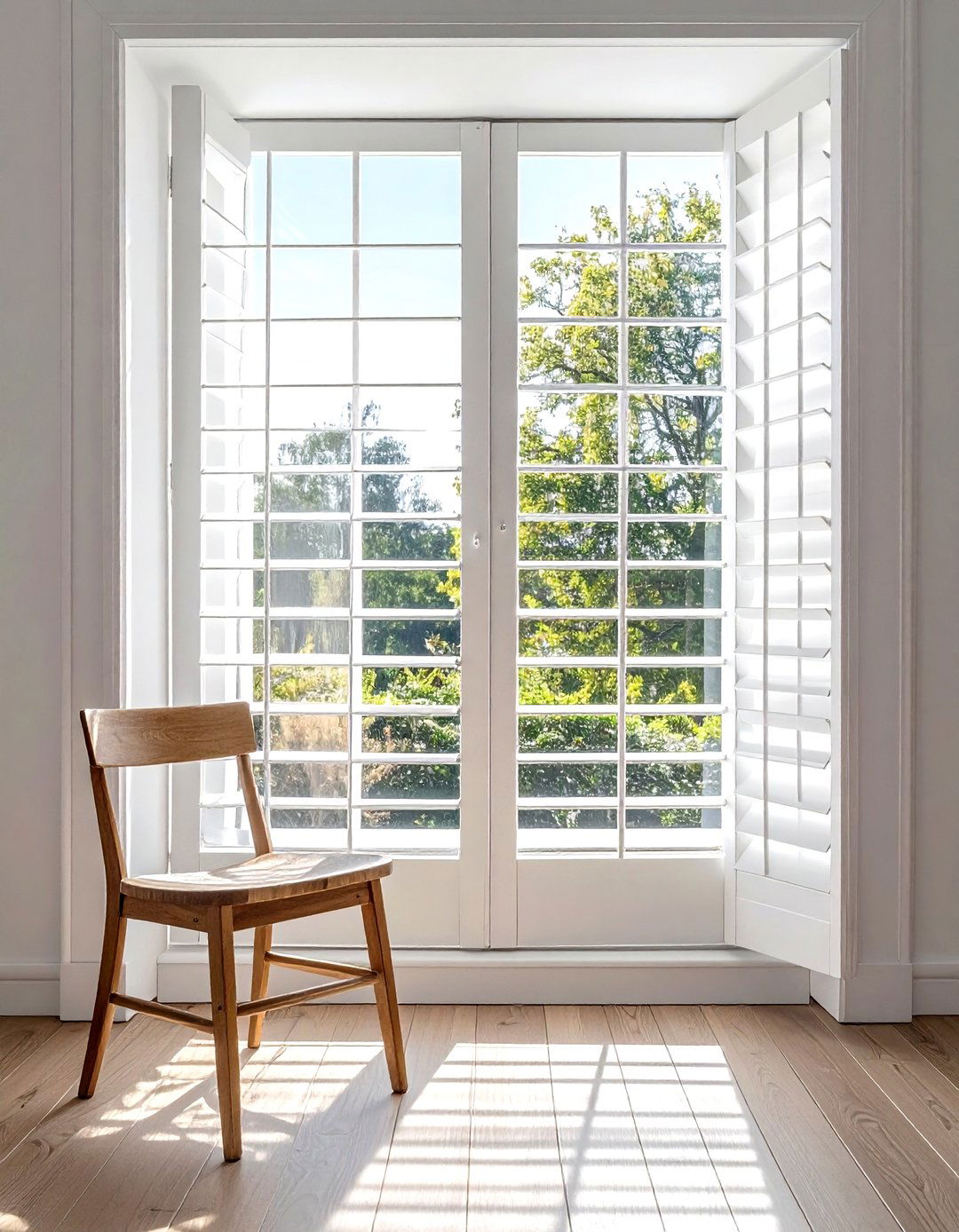 Double hung window shutters - 30 colonial home decor ideas