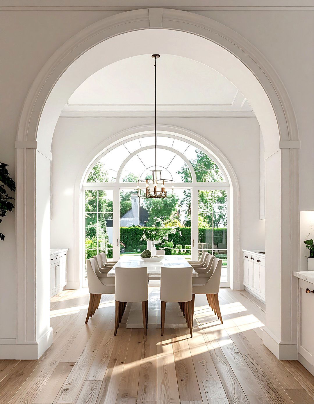 Double kitchen arch - 30 kitchen arch ideas