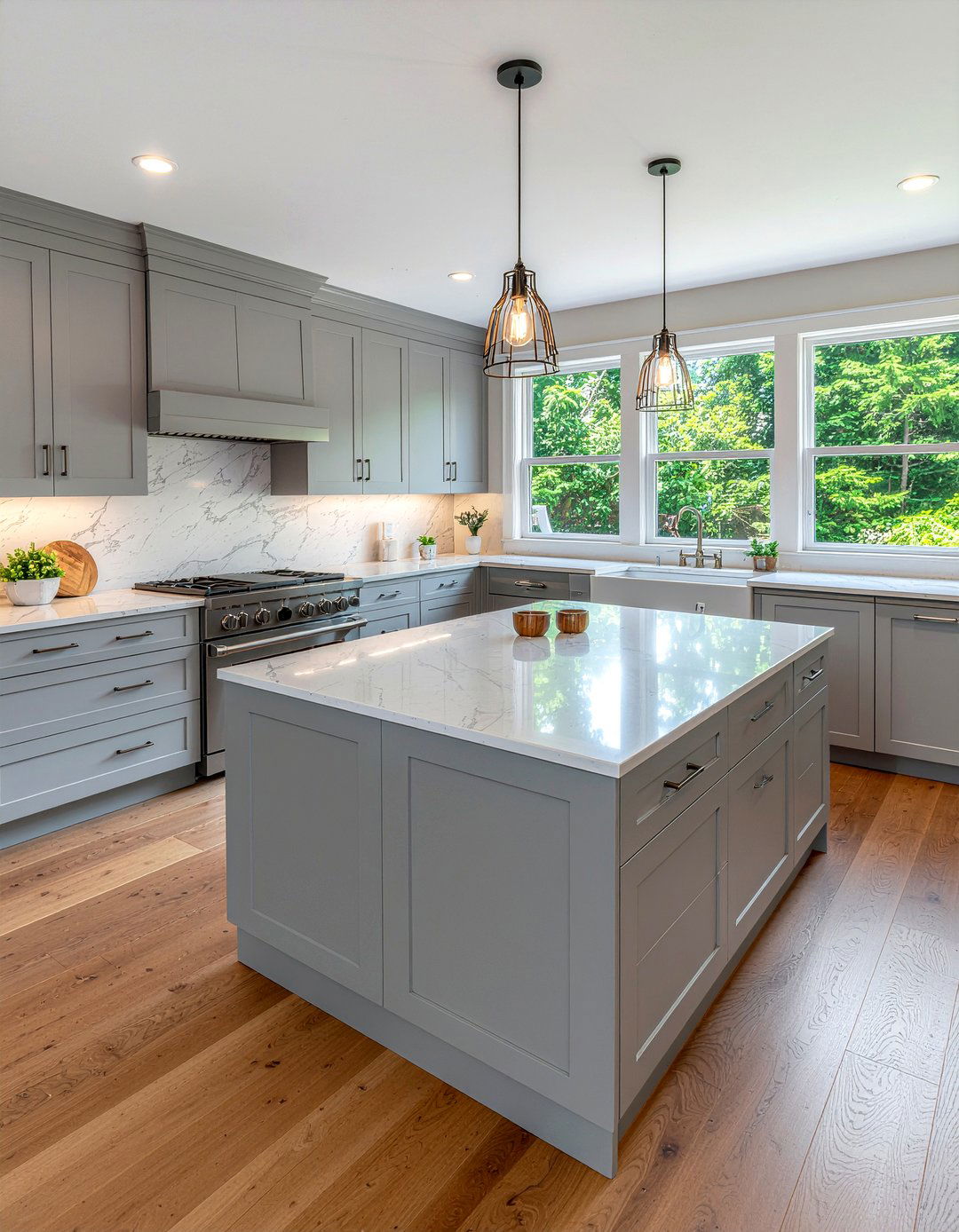 Double kitchen island - 30 kitchen focal point ideas