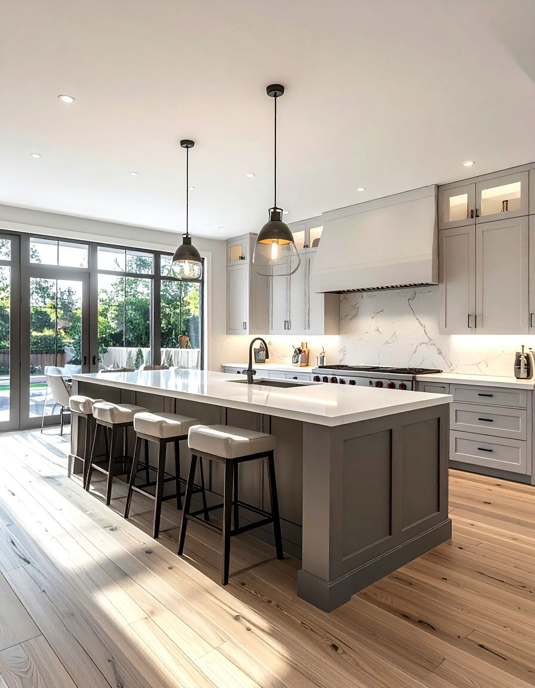 Double kitchen island - 30 kitchen goals ideas