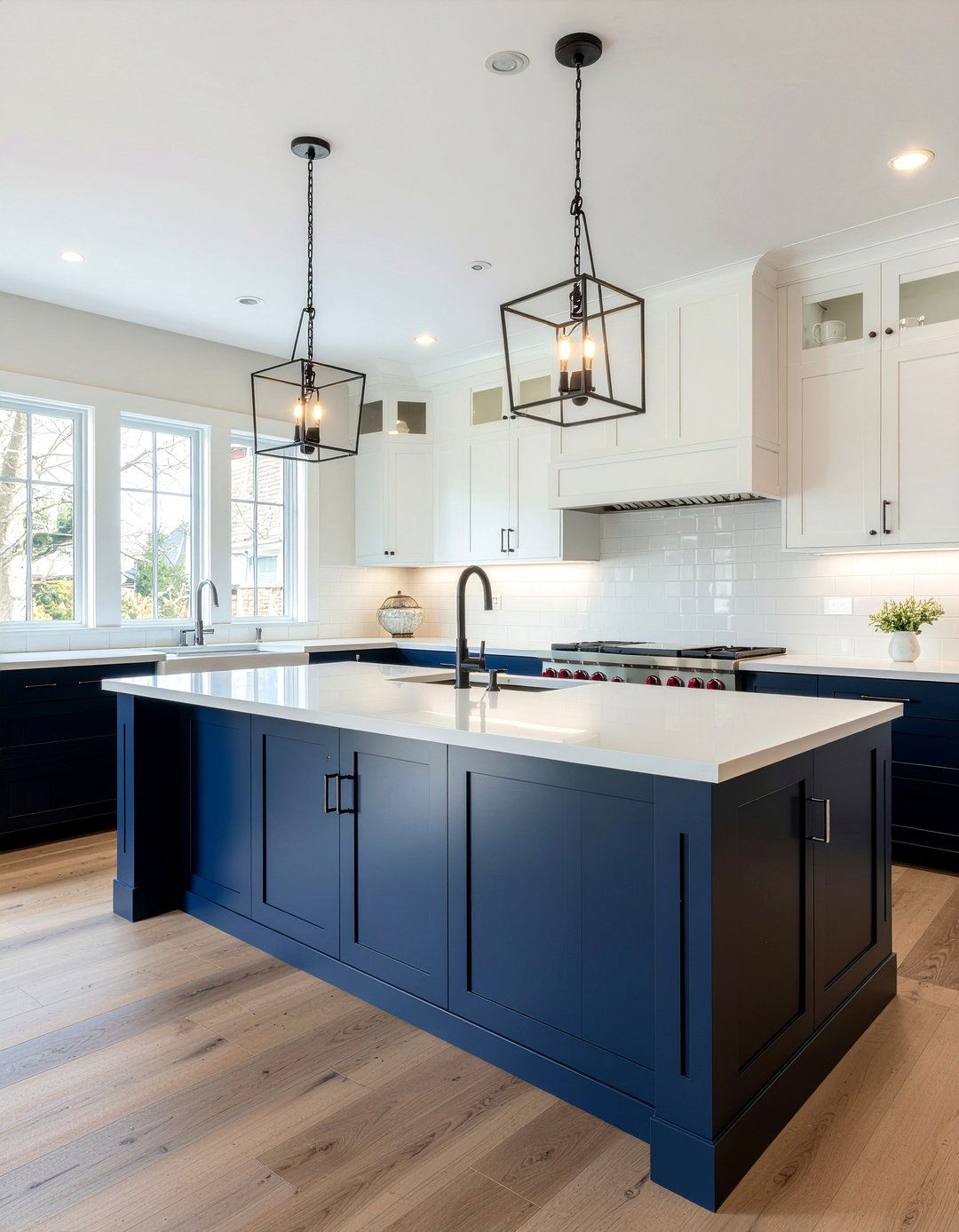 Double kitchen islands layout - 30 showstopper kitchen ideas