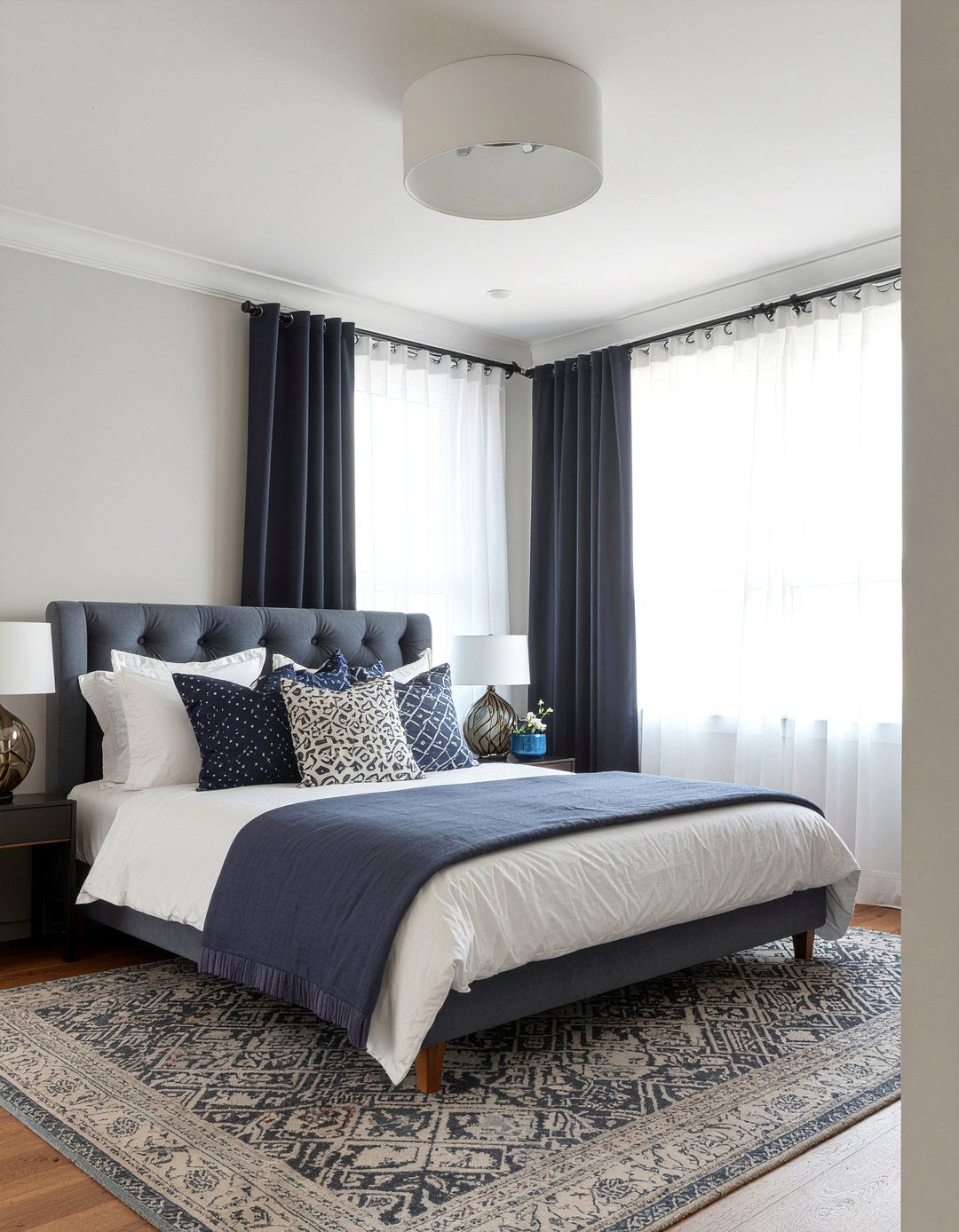 Double layer blackout curtains - 30 bedroom blackout curtains