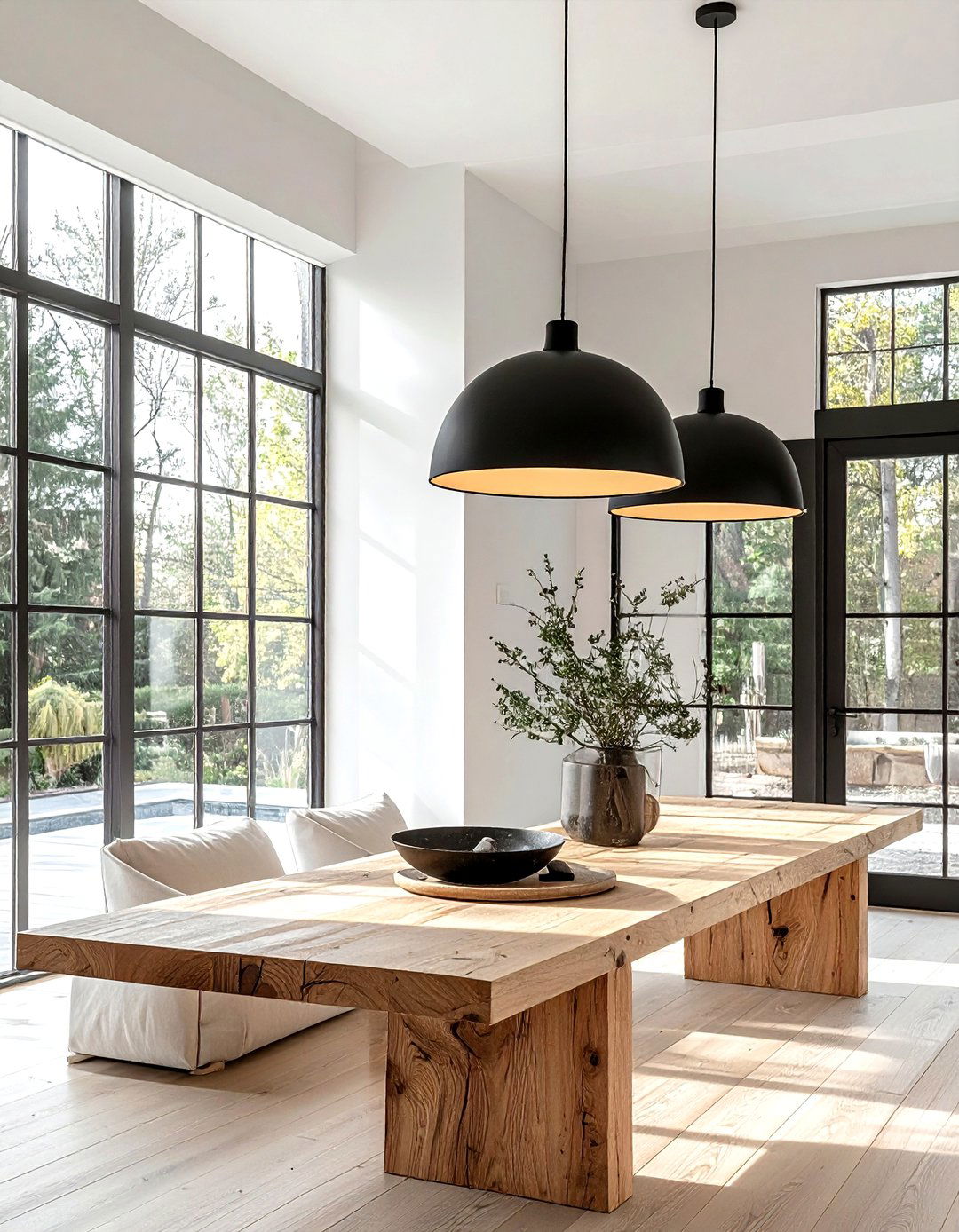 Double pendant lighting - 30 dining room lamp ideas