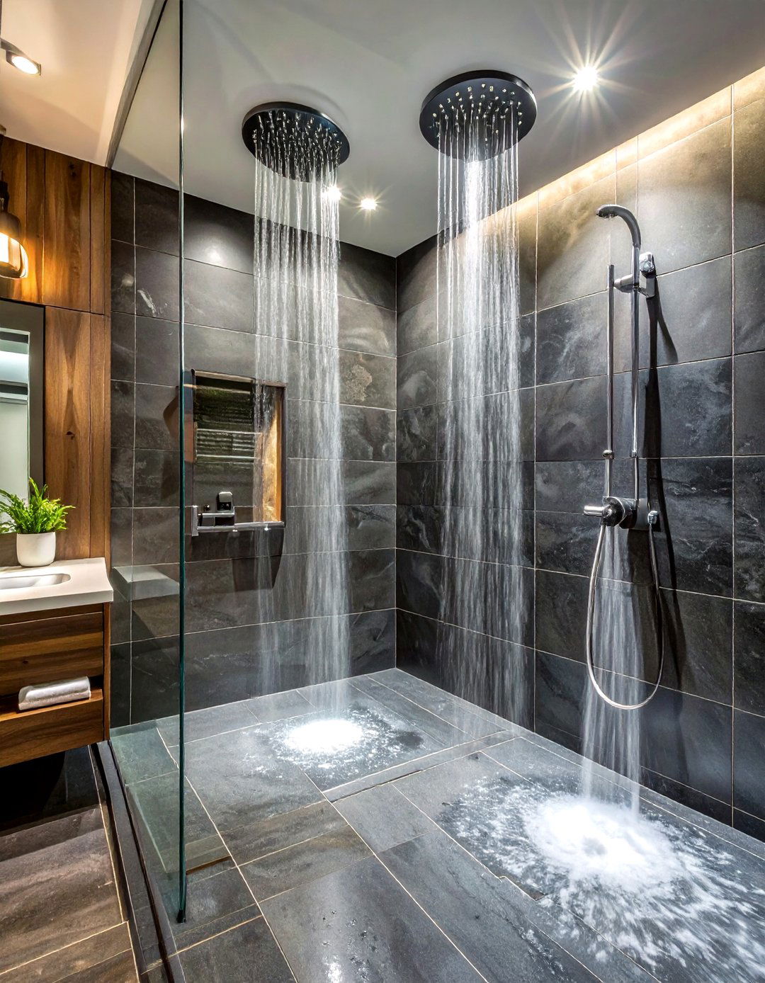 Double shower bathroom - 30 showstopper bathroom ideas