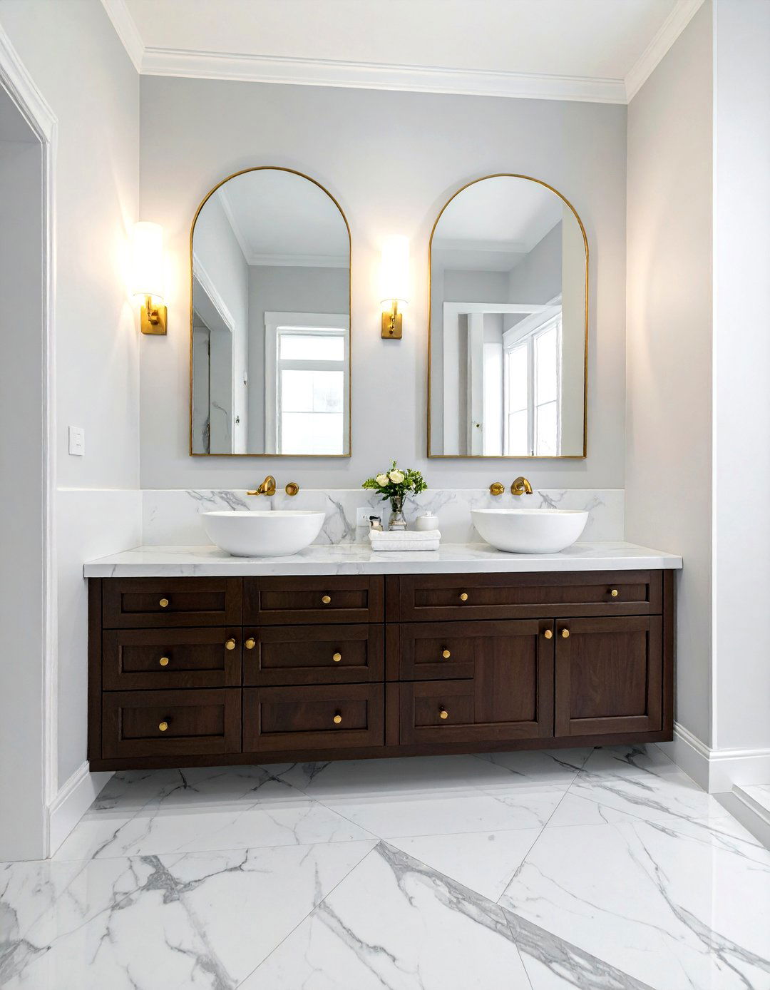 Double sink bathroom vanity - 30 bathroom vanity cabinet ideas