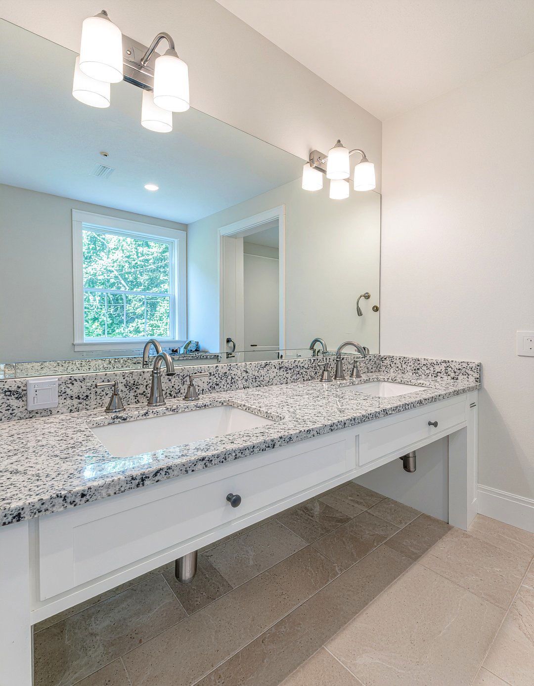 Double sink bathroom vanity - 30 bathroom built-in vanity ideas