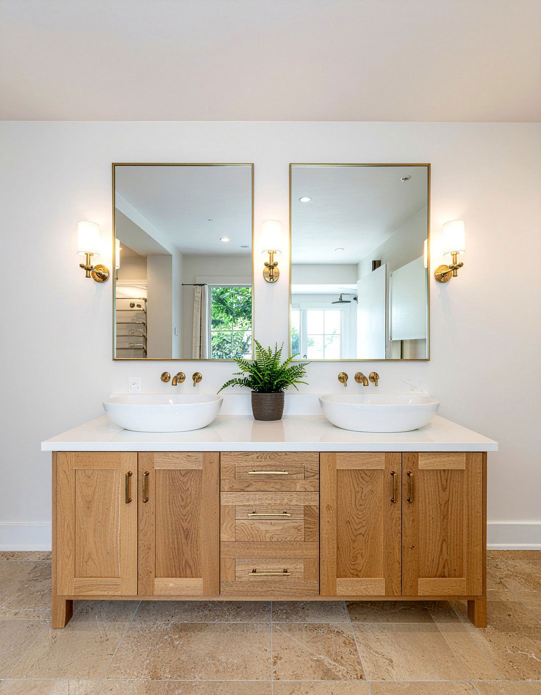 Double vanity - 30 luxe bathroom ideas