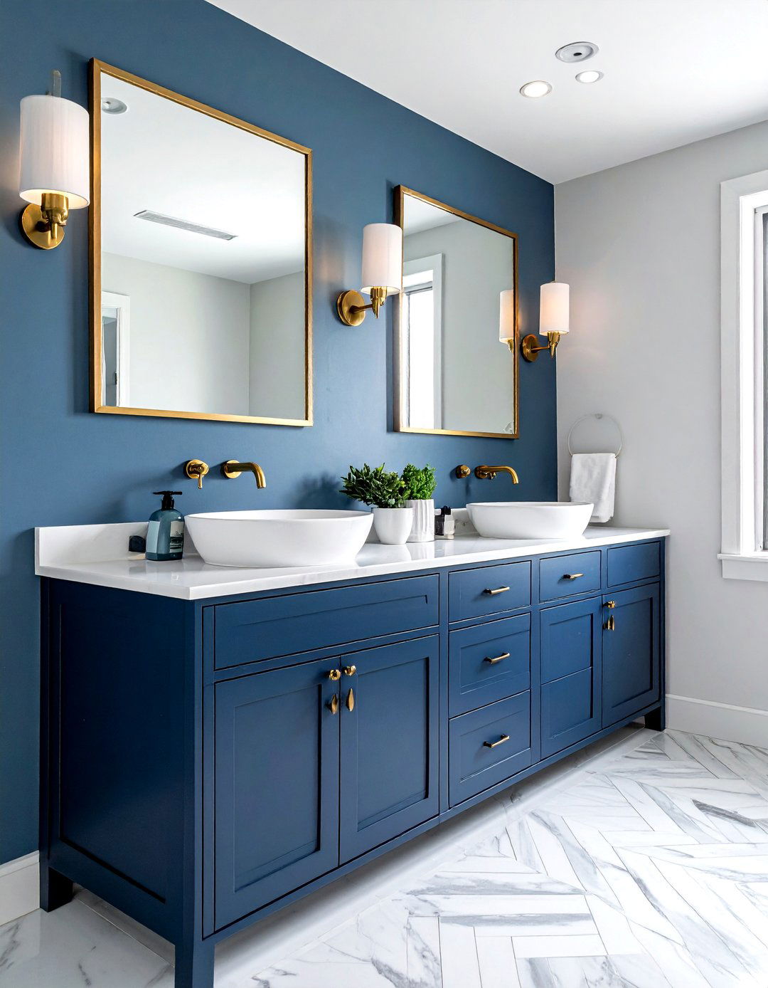 Double vanity - 30 bathroom remodel ideas
