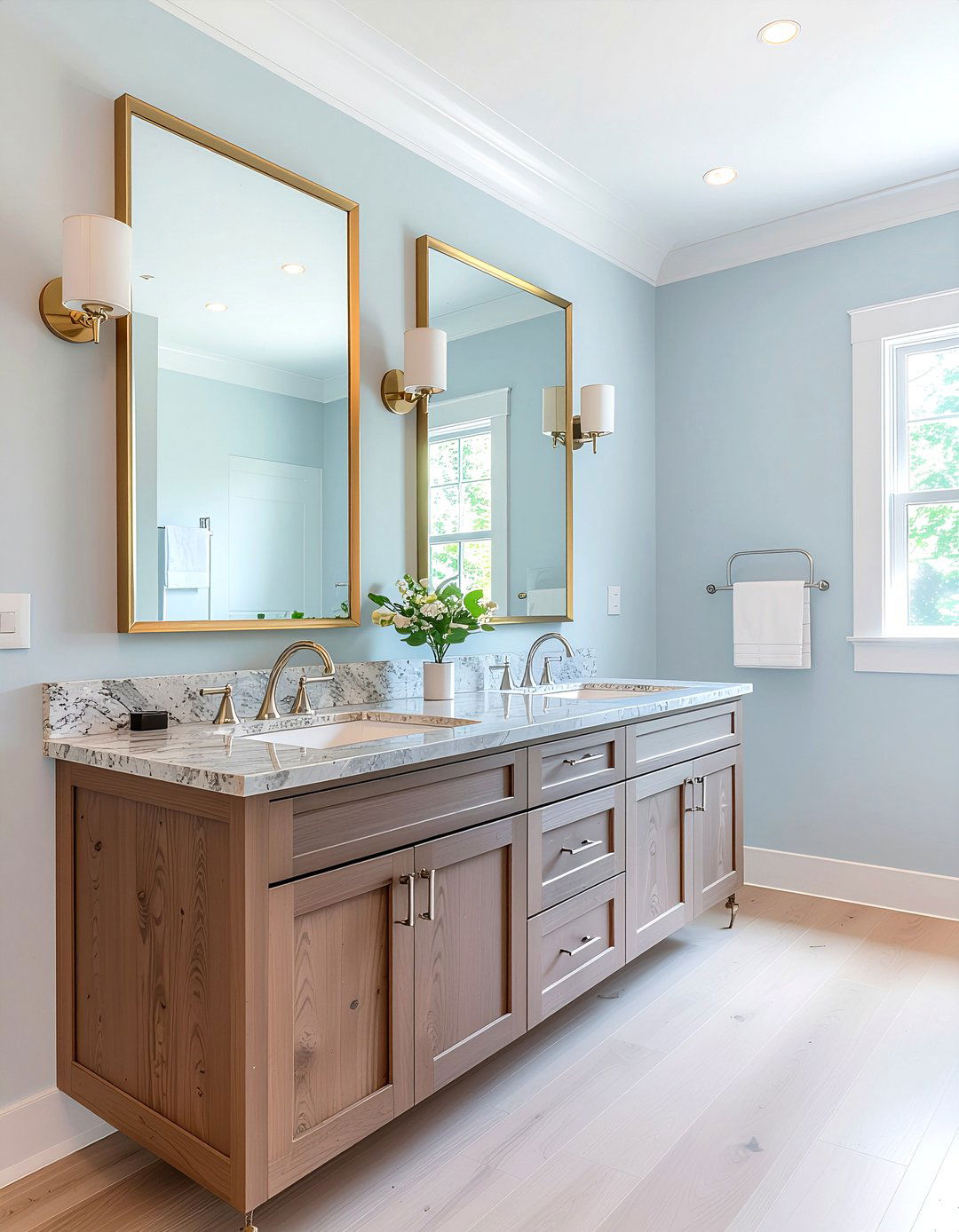 Double vanity bathroom - 30 bathroom proportion ideas