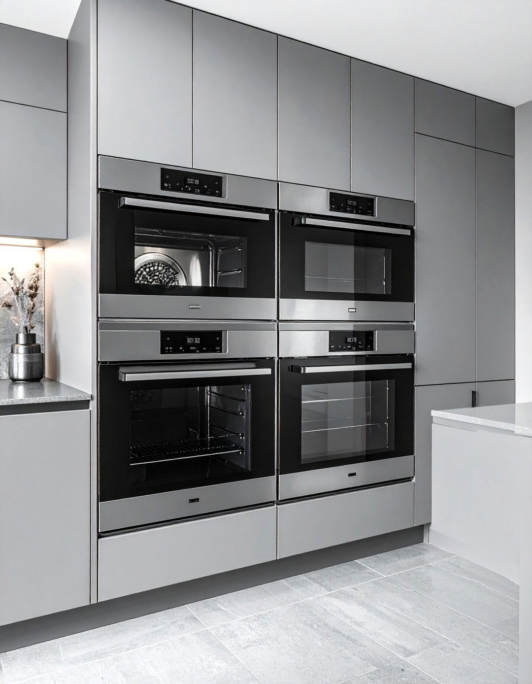 Double wall oven - 30 entertaining kitchen ideas