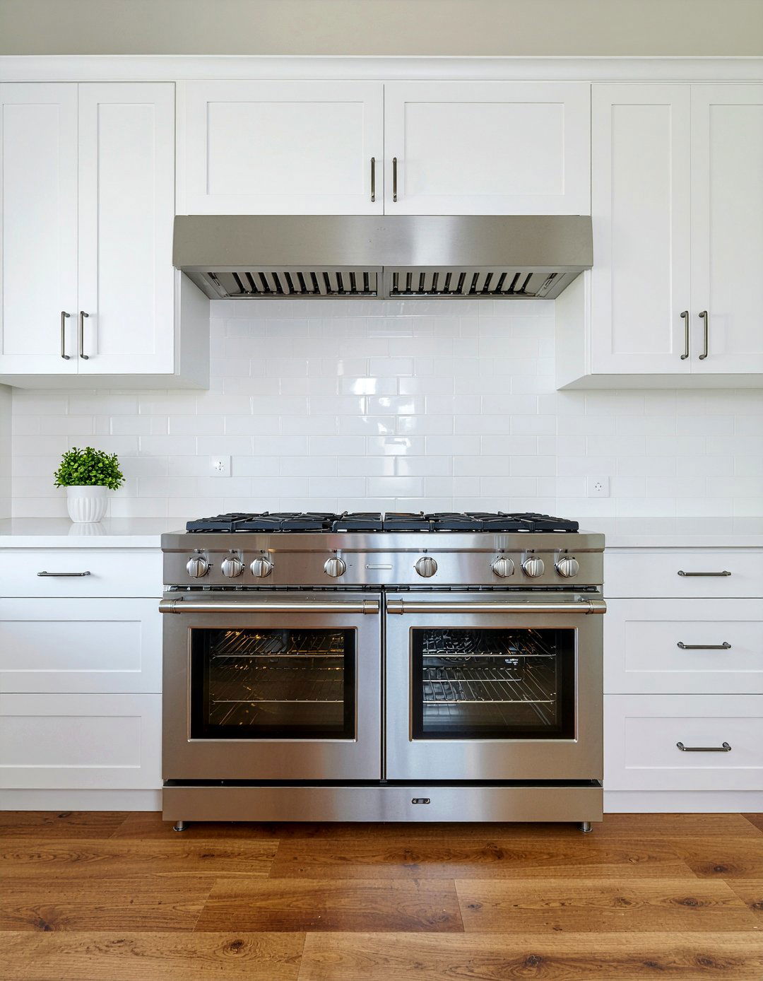 Double wall ovens - 30 modern farmhouse kitchen ideas