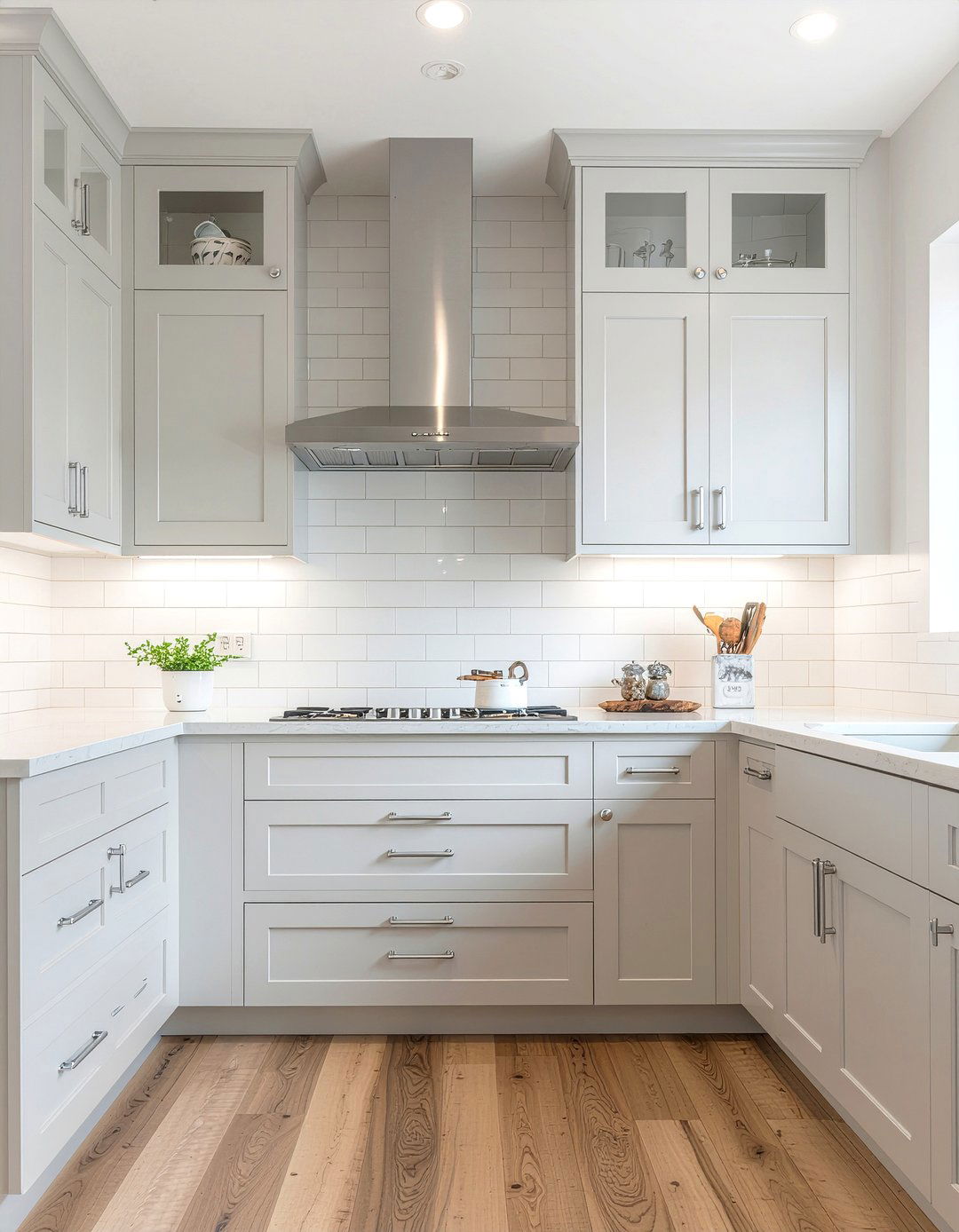 Dove Gray Kitchen Cabinets - 30 gray kitchen cabinet ideas