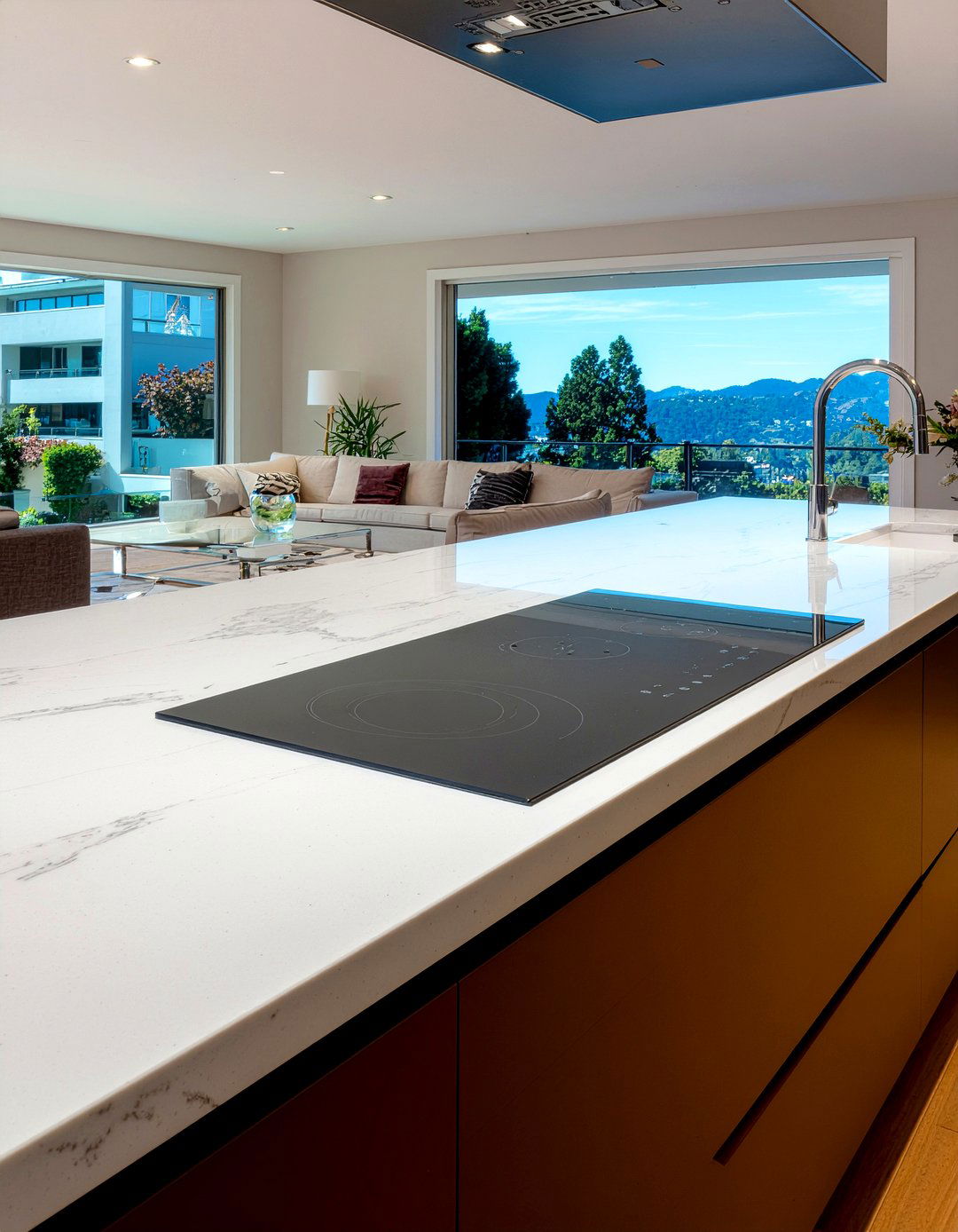 Downdraft Cooktop - 30 kitchen cooktop ideas