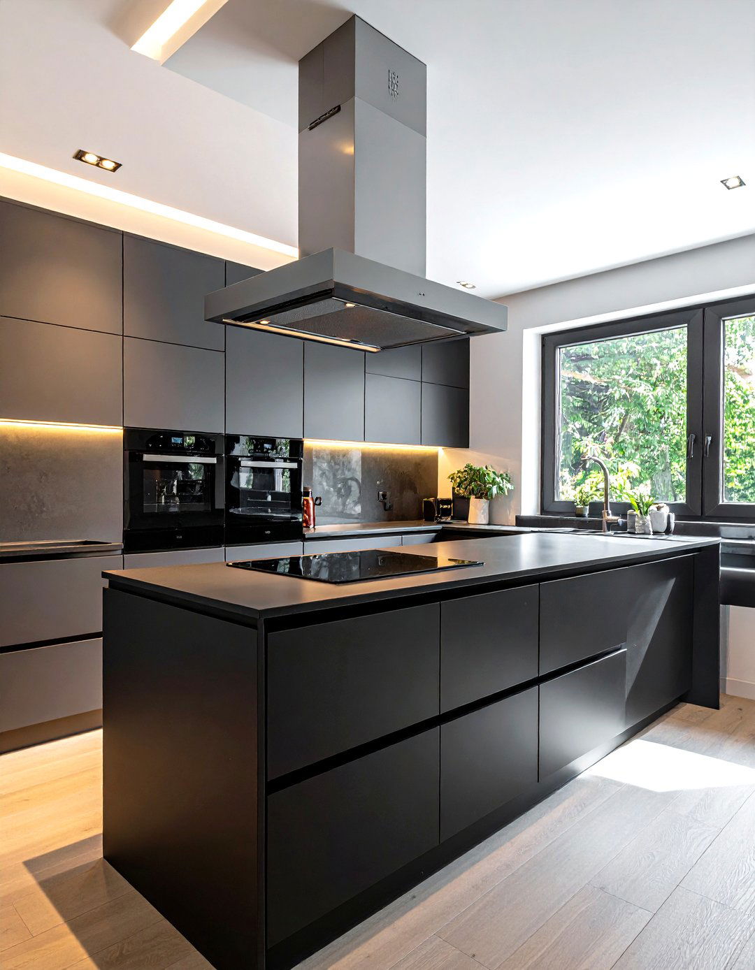 Downdraft Vent System - 30 stainless hood kitchen ideas