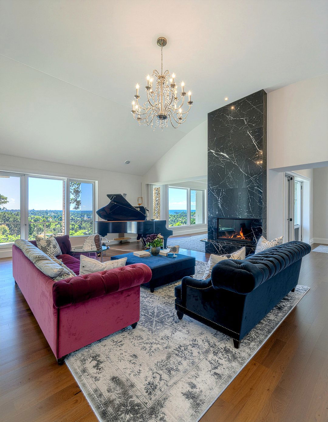 Drake luxury living room - 30 celebrity living room ideas