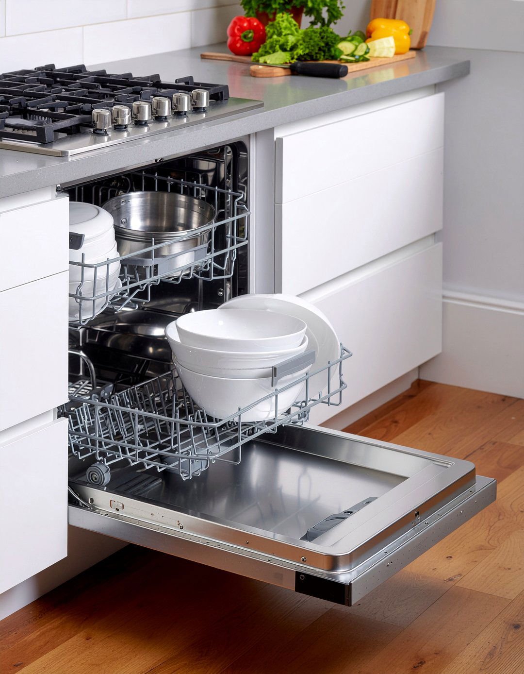 Drawer Dishwasher Near Prep Area - 30 drawer dishwasher kitchen ideas