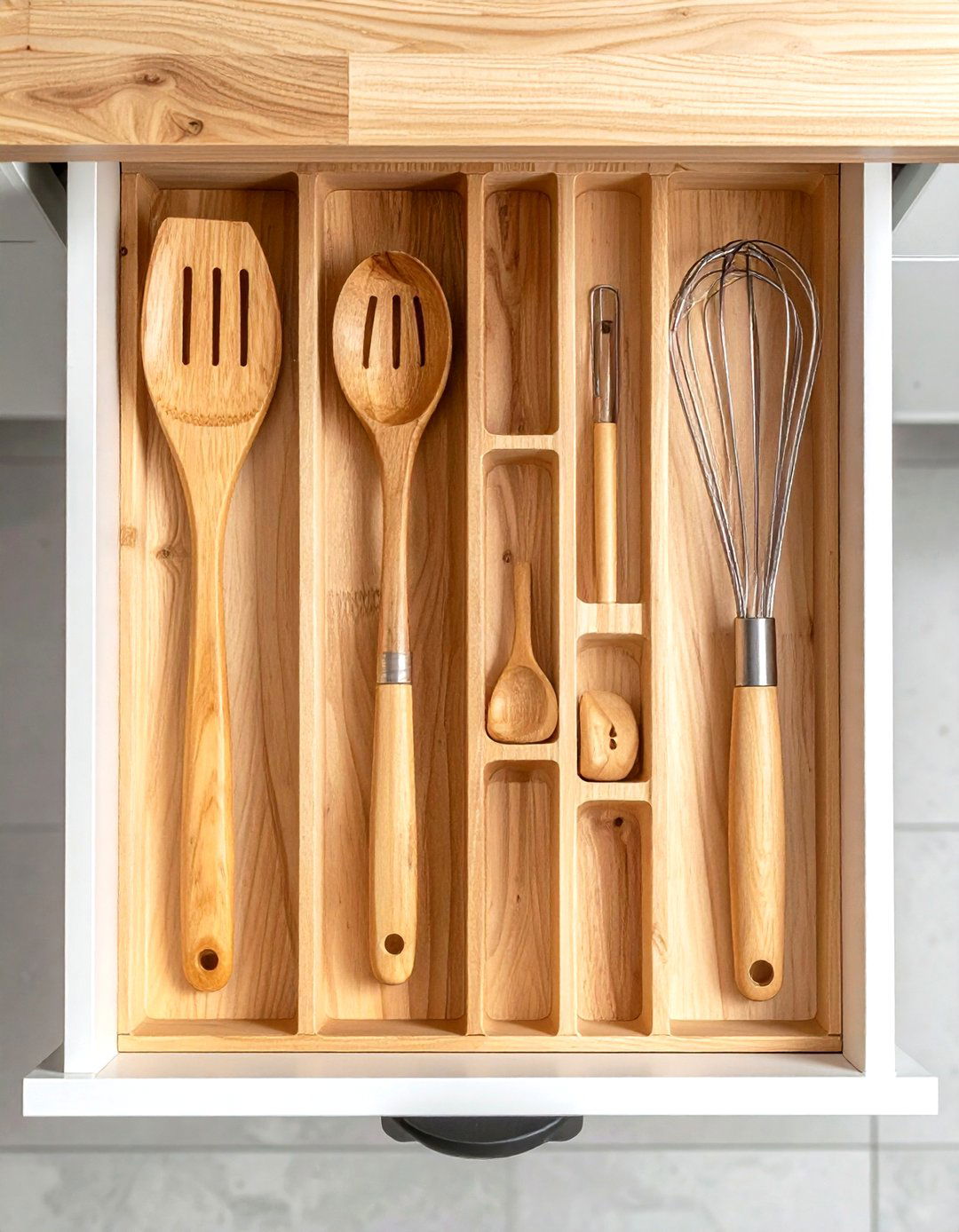 Drawer Dividers For Utensils - 30 kitchen organization hacks