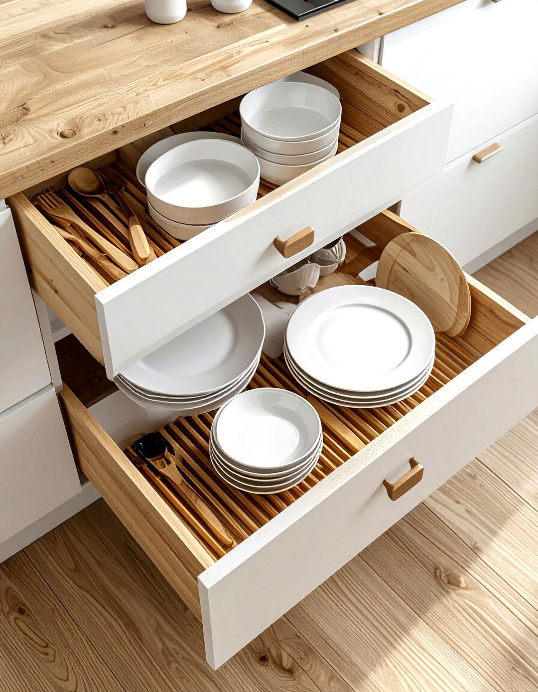 Drawer Peg System - 30 kitchen workflow ideas