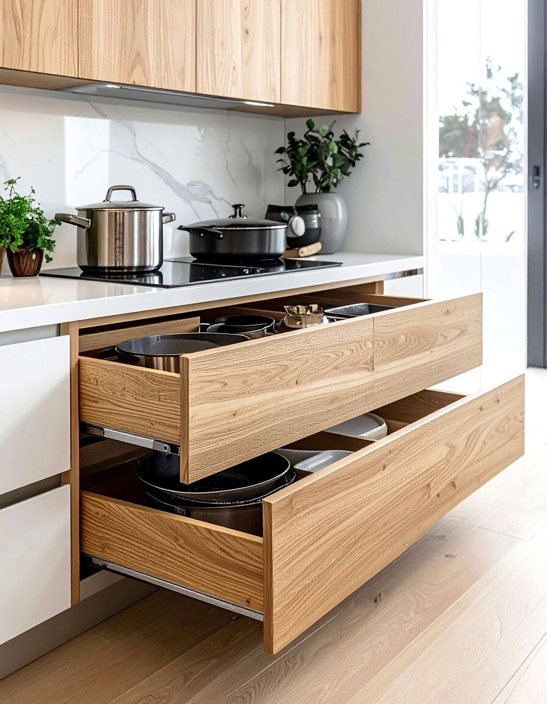 Drawer Storage System - 30 kitchen design rules