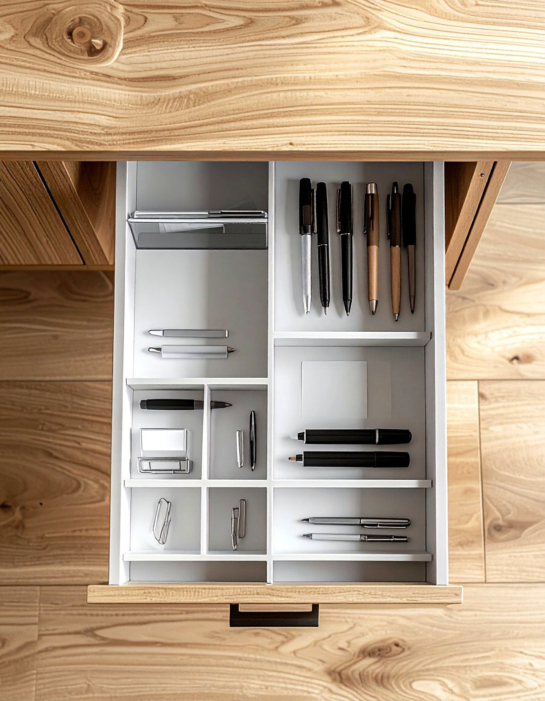 Drawer organizers - 30 home office organization ideas