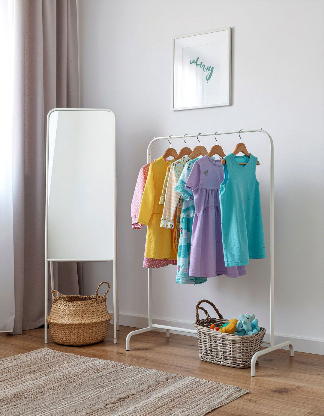 Dress Up Station - 30 preschooler bedroom ideas