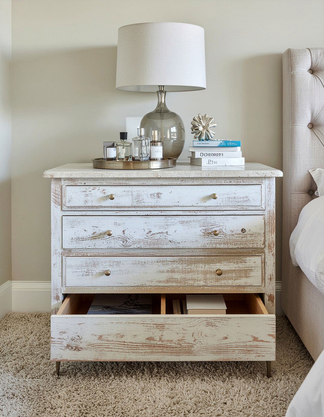 Dresser Beside Bed - 30 bedroom nightstand alternatives