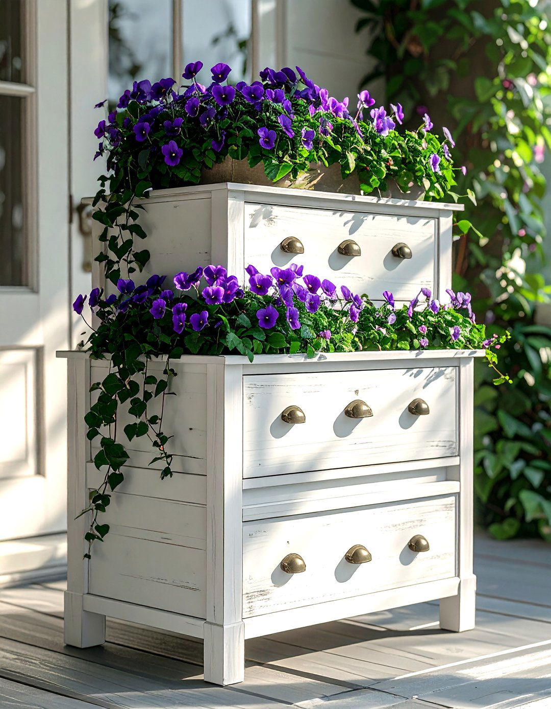 Dresser Drawer Planter - 30 upcycled decor ideas