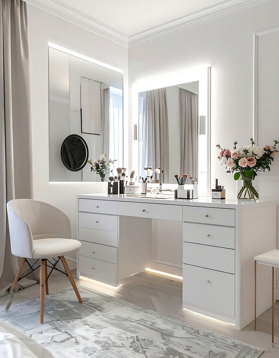 Dressing Table Bedroom - 30 new build bedroom ideas