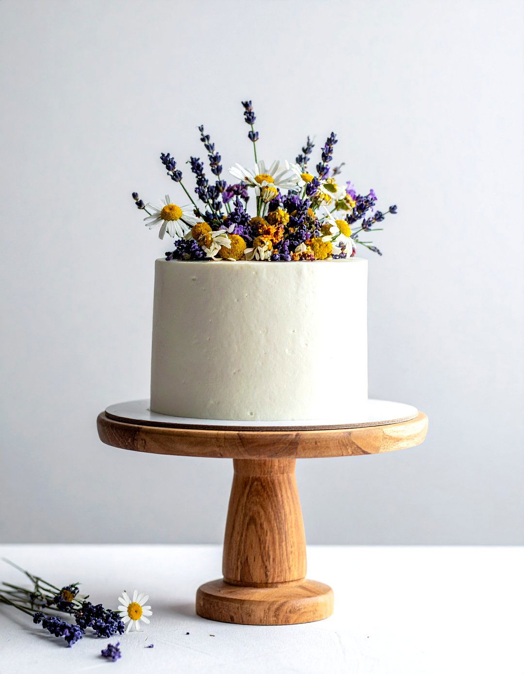 Dried Flower Cake Topper - 30 dried flower ideas