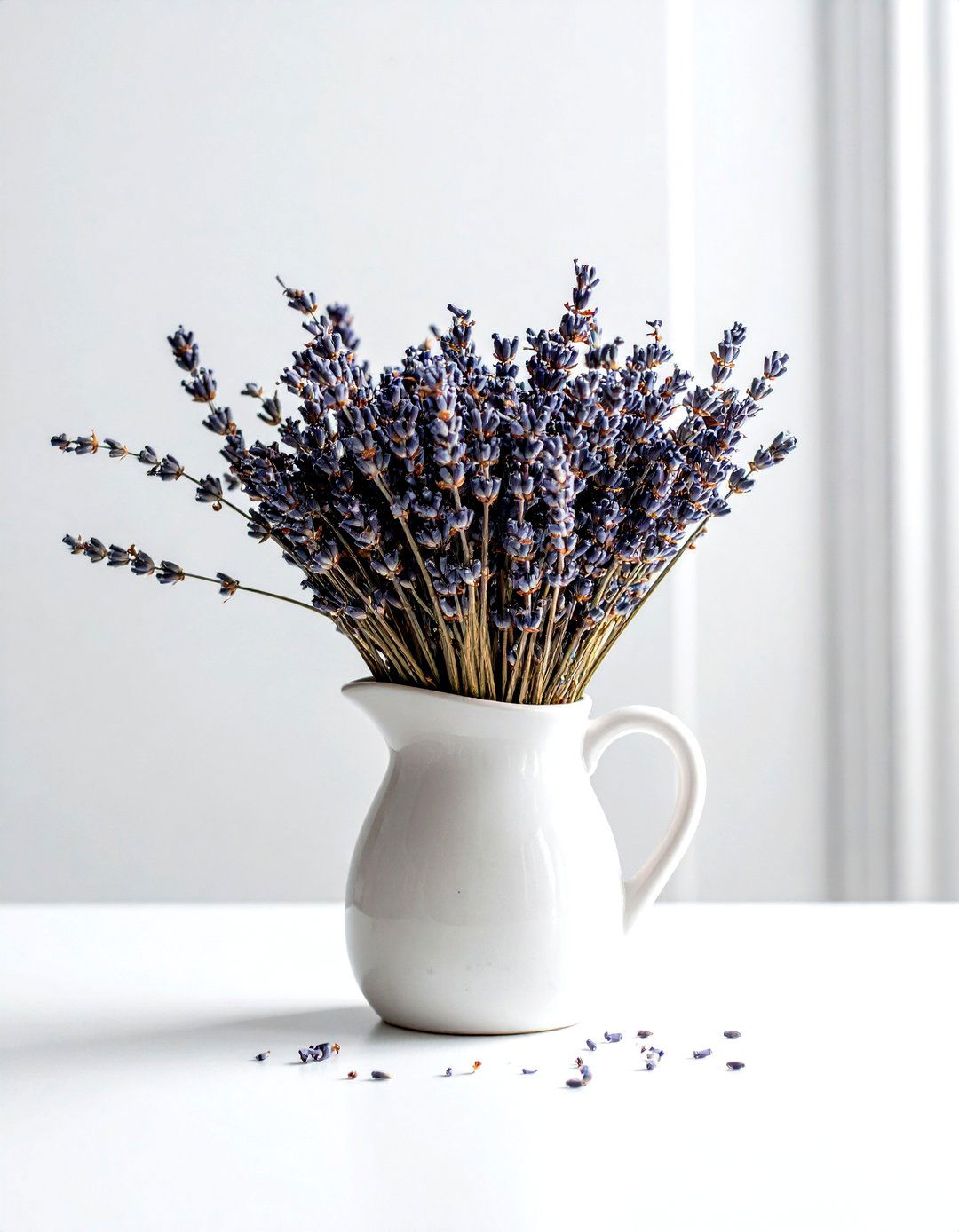 Dried Flowers - 30 bedside table decor ideas