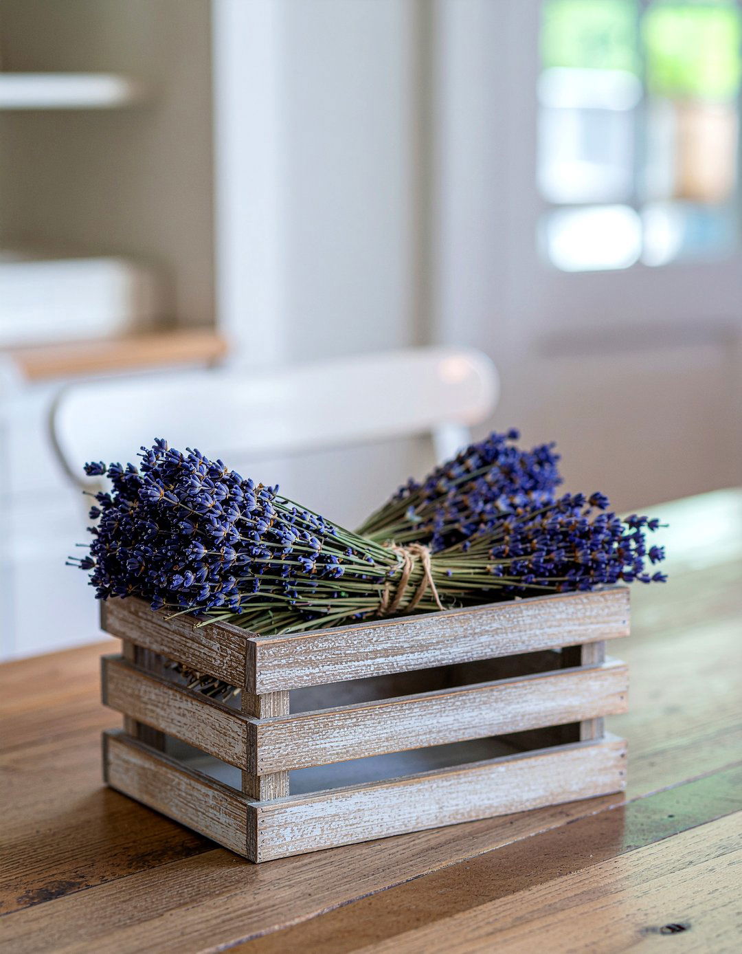 Dried Lavender Bundle - 30 low centerpiece dining ideas