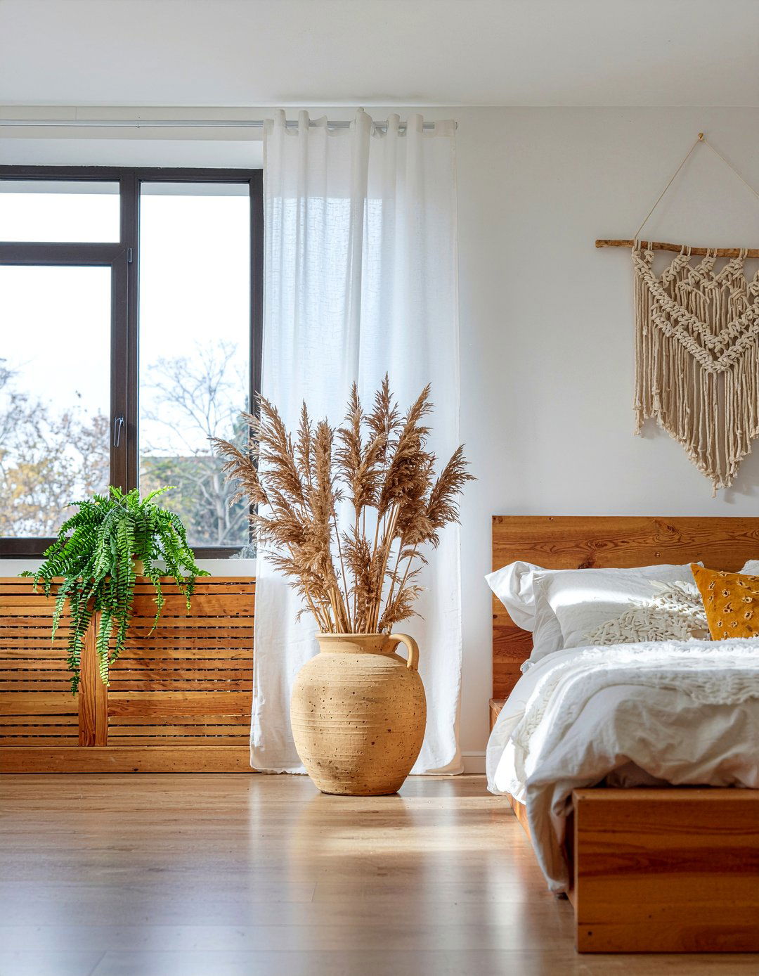 Dried Pampas Grass - 30 bedroom faux flowers