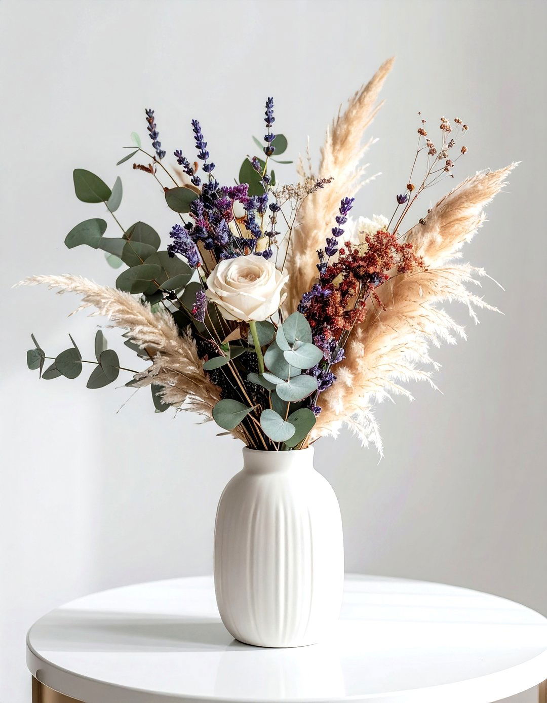 Dried flower bouquet - 30 handmade decor ideas