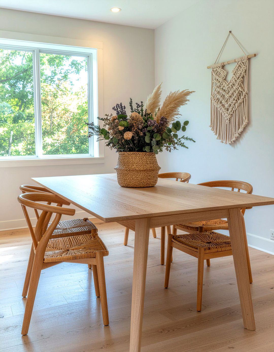 Dried flower dining table - 30 floral centerpiece dining ideas