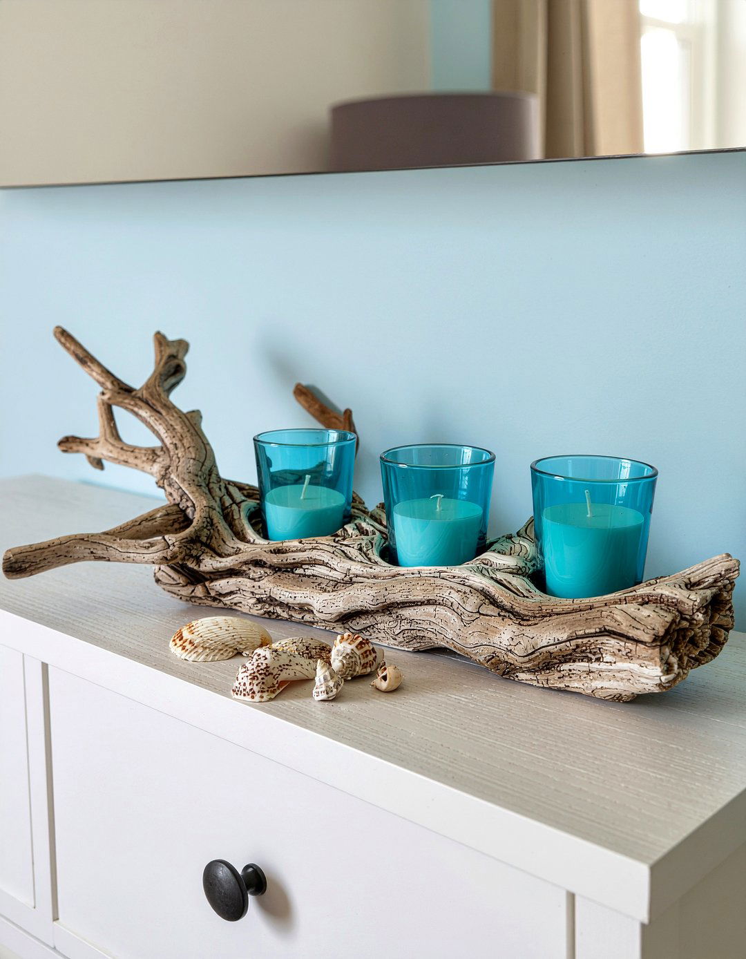 Driftwood Branch Stand - 30 bedroom candle holders