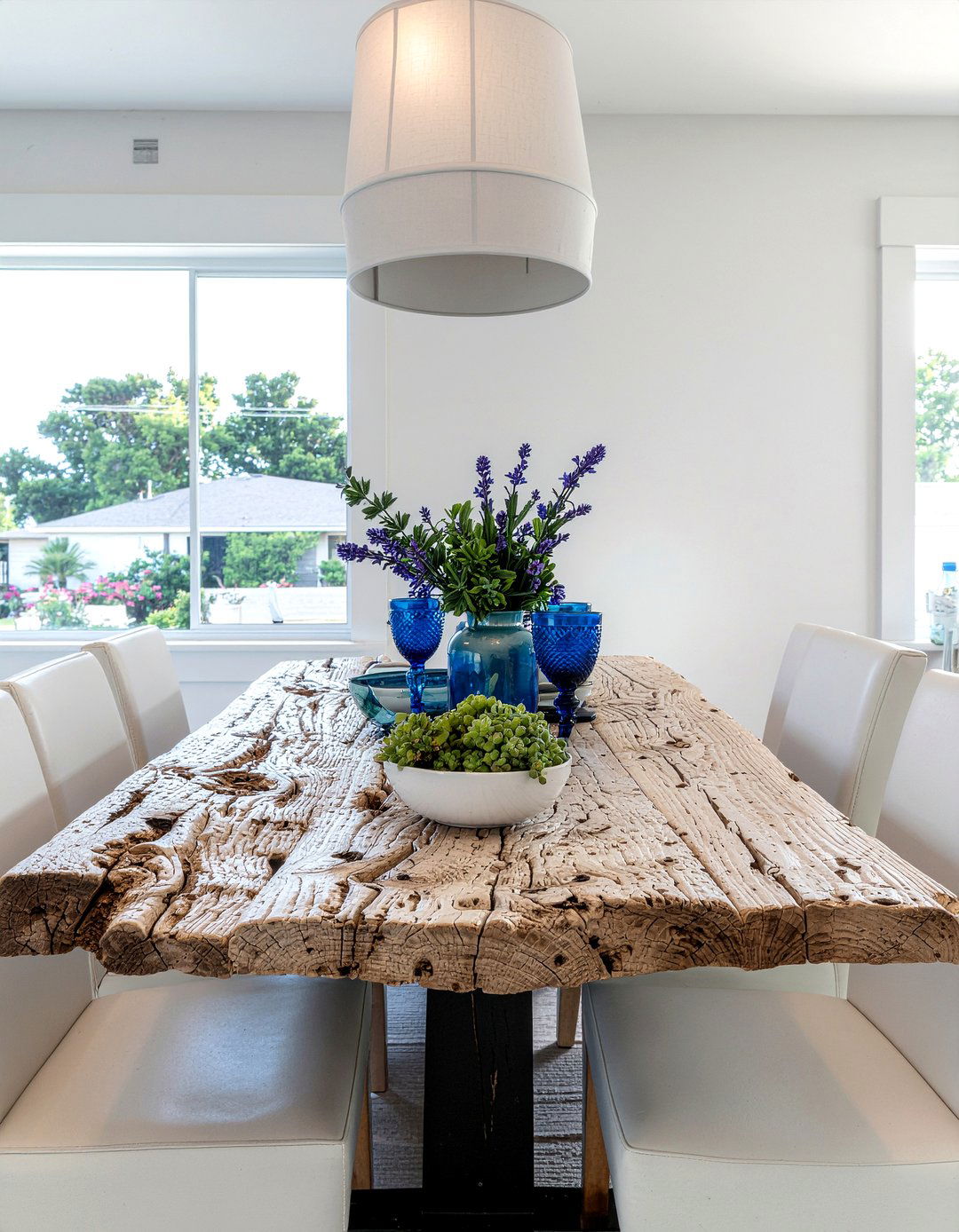 Driftwood Decor - 30 Greek dining room ideas