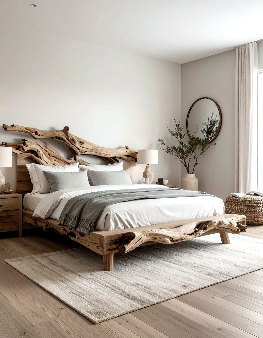 Driftwood Decor Bedroom - 30 coastal cream bedroom ideas