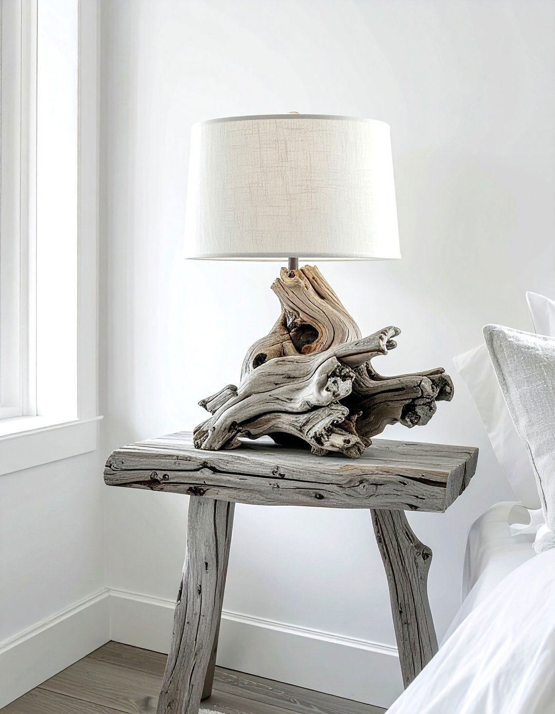Driftwood Lamp - 30 unique lamp ideas