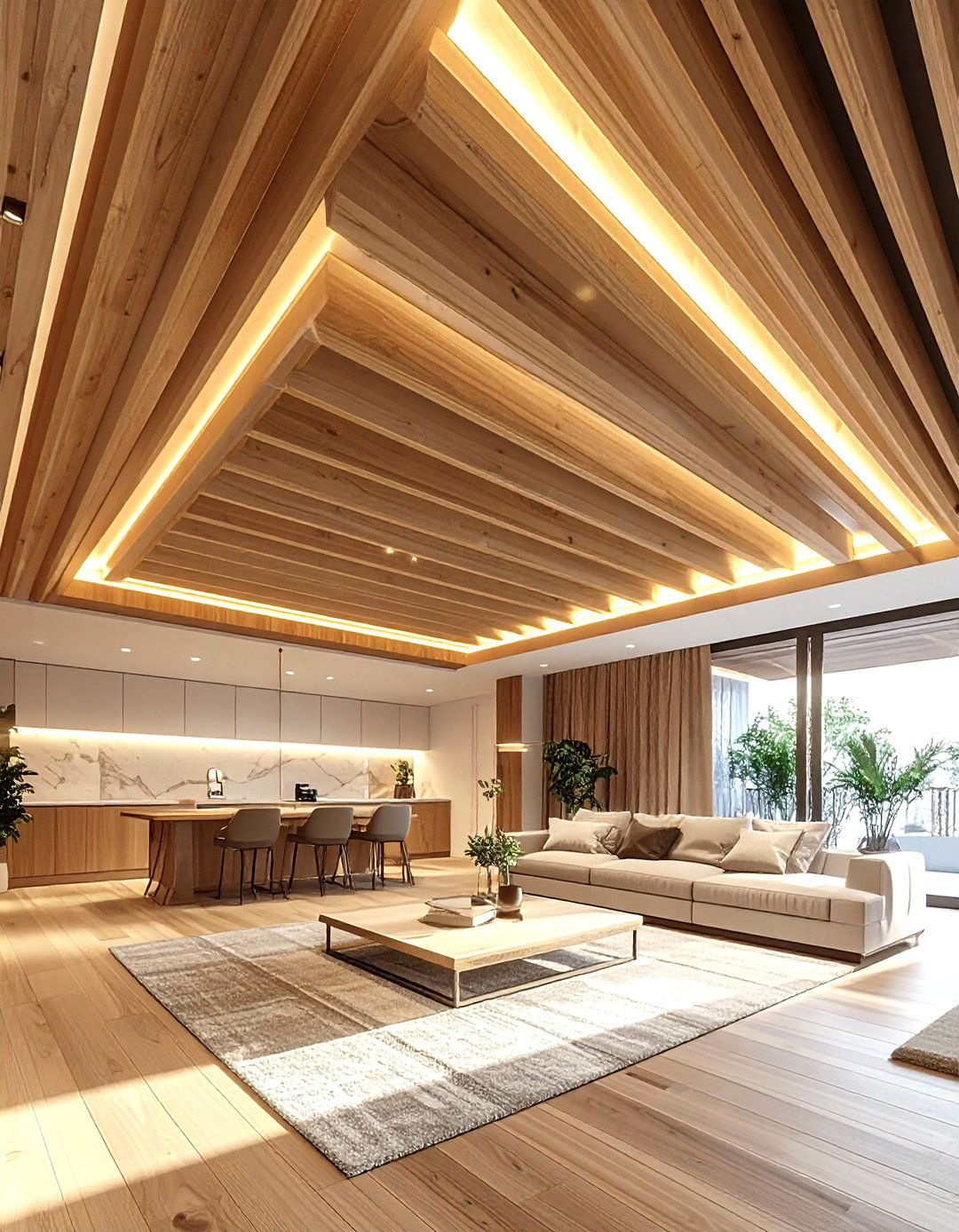Drop Ceiling - 30 living room ceiling designs