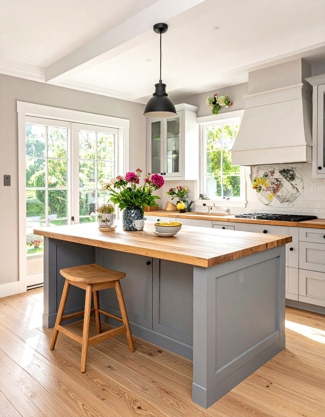 Drop Leaf Island - 30 small kitchen island ideas