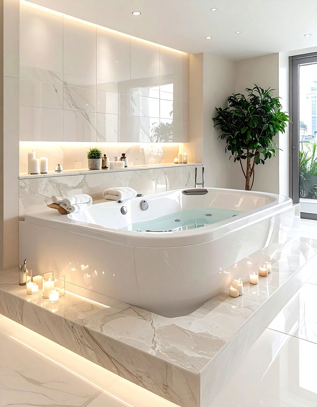 Drop in jetted tub - 30 whirlpool tub ideas