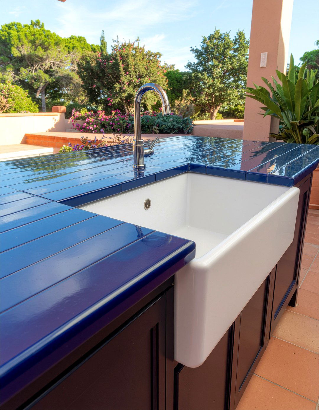 Drop in outdoor sink - 30 outdoor kitchen sink ideas