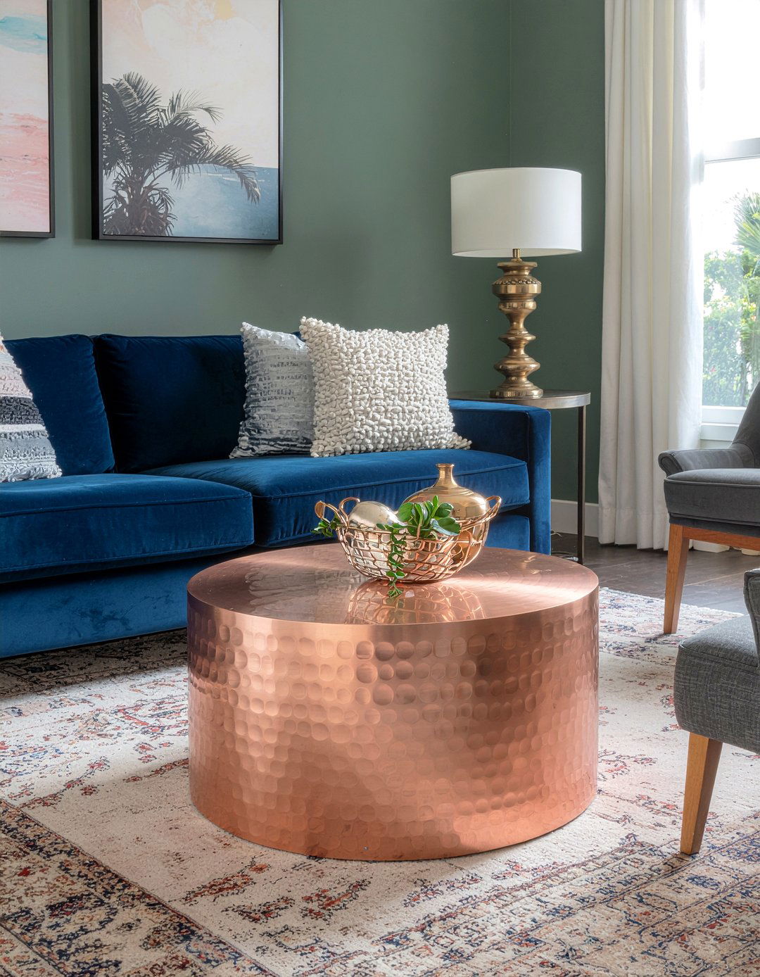 Drum Coffee Table - 30 living room coffee tables