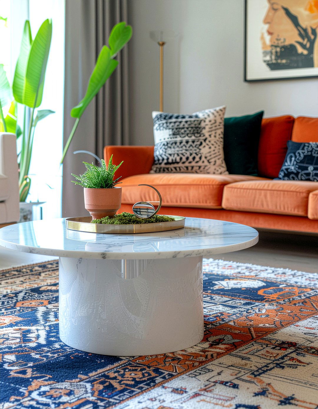 Drum Coffee Table - 30 living room coffee table ideas