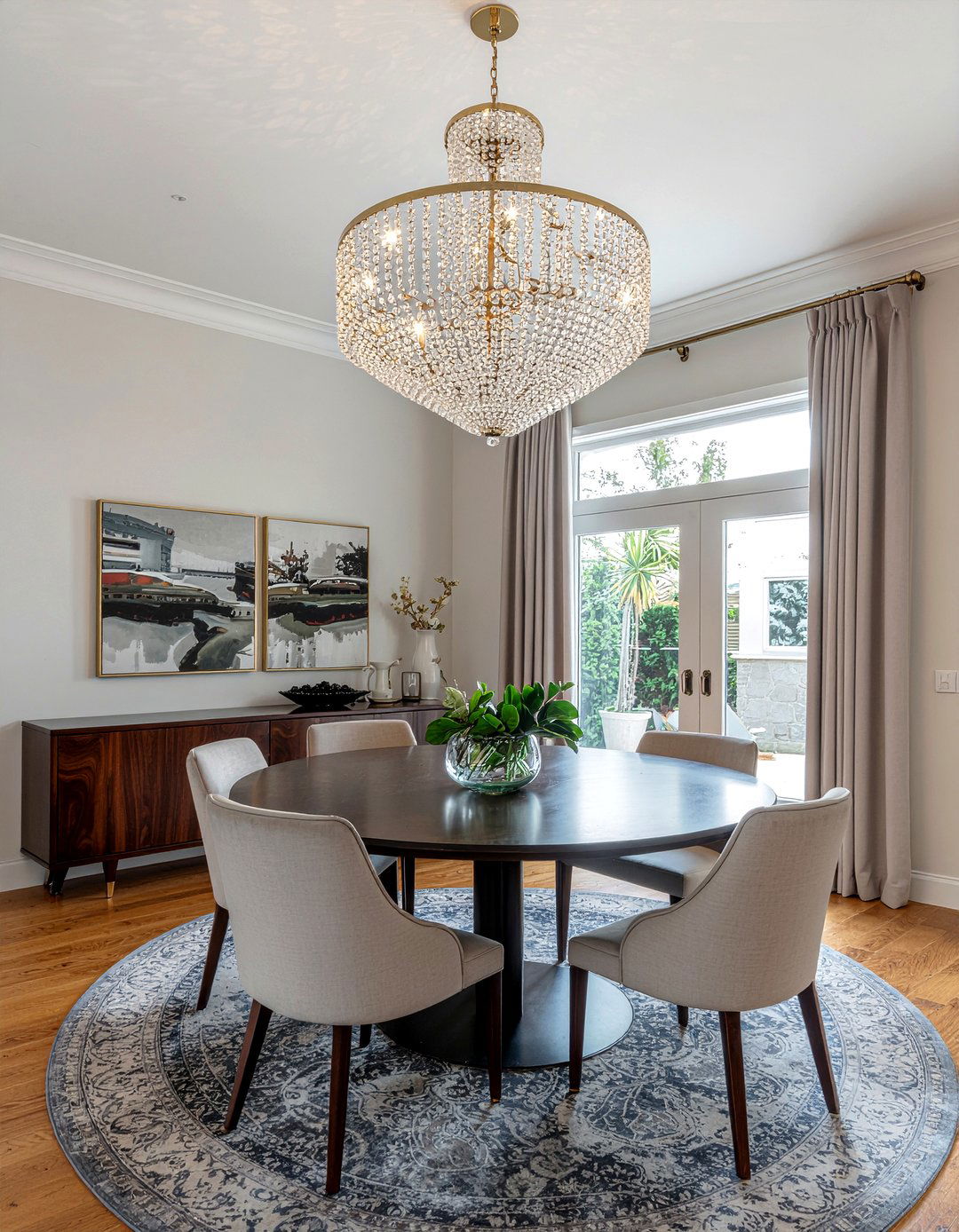 Drum Crystal Chandelier Dining Room - 30 crystal chandelier dining room ideas